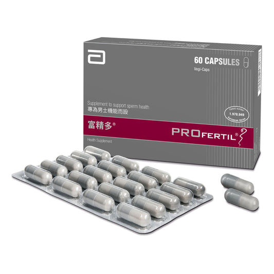 雅培 - Profertil 富精多 男士機能膠囊 60粒  EXP:2025-8