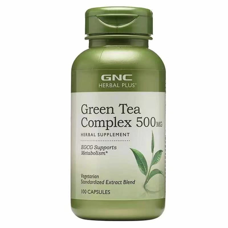 GNC – 綠茶精華 500毫克 100粒 有助減重消脂，並有效維護心血管健康 【2天送达】