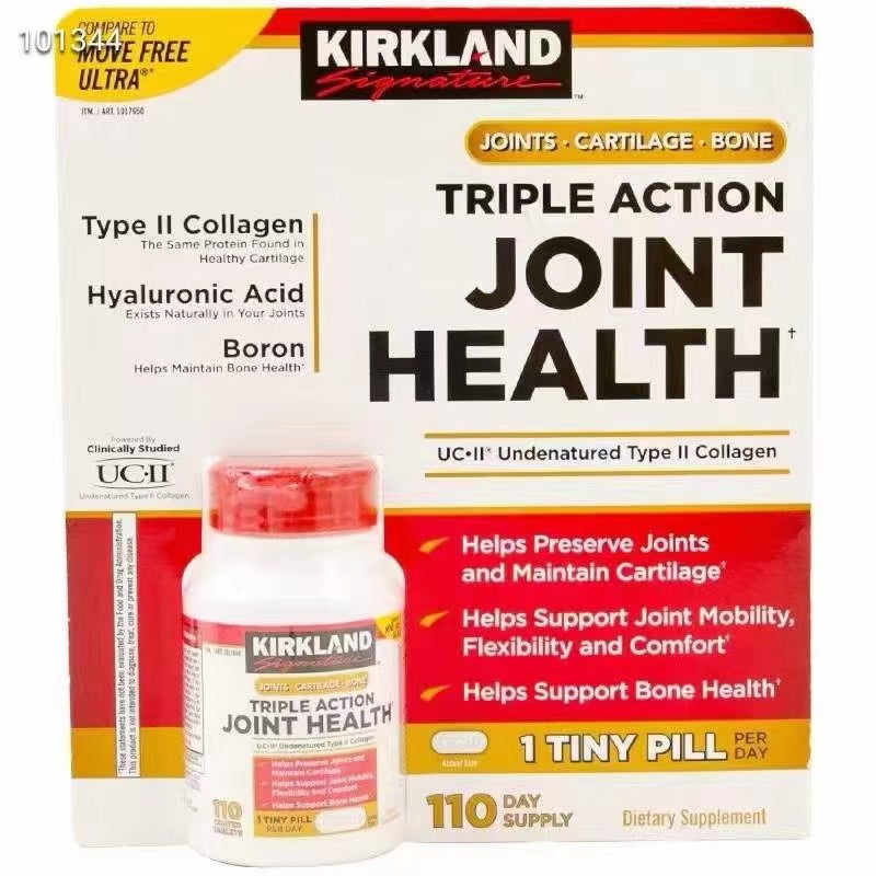 American Kirkland UC-II Collagen + Hyaluronic Acid 110 tablets [2-day delivery] 