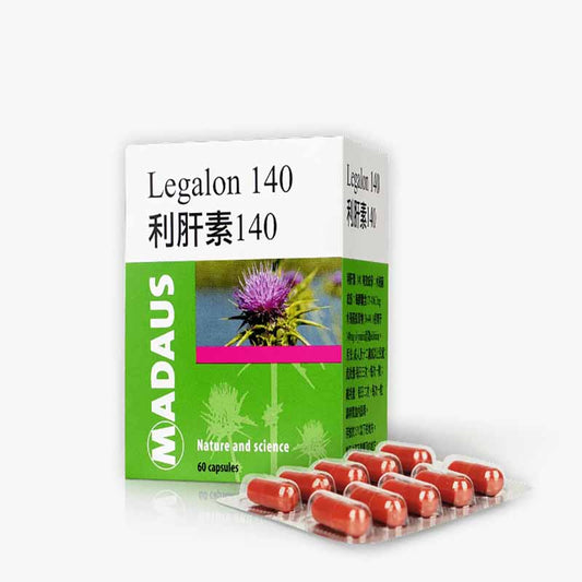 Legalon - Heparin® 140MG 60 capsules MADAUS [Original licensed product]