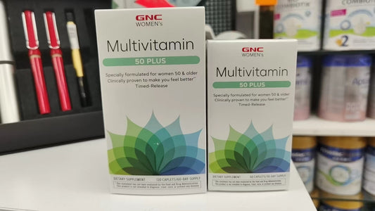 GNC Women's Multivitamin 50+ Women's Multivitamin 60 capsules [2-day delivery]