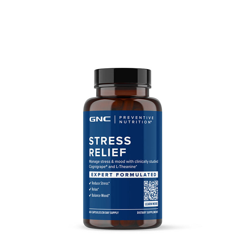 GNC STRESS RELIEF 健安喜減壓膠囊60粒