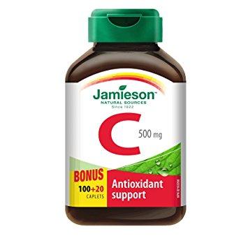 JAMIESON VITAMIN C Natural Vitamin C 500mg (100 Tablets)