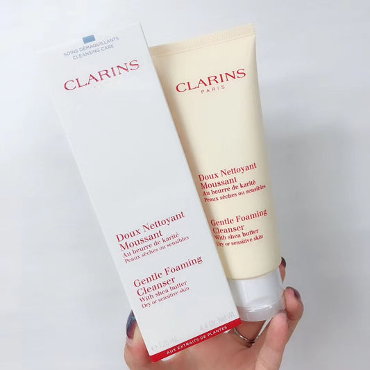 French Clarins/Clarins Foam Cleanser 125ml relieves dryness and tightness of the skin and creates watery skin for you