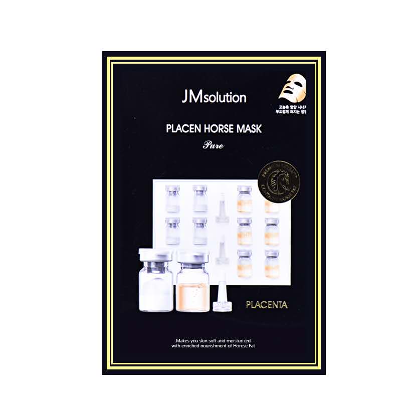 Korean JM muscle research horse placenta mask 10 pieces