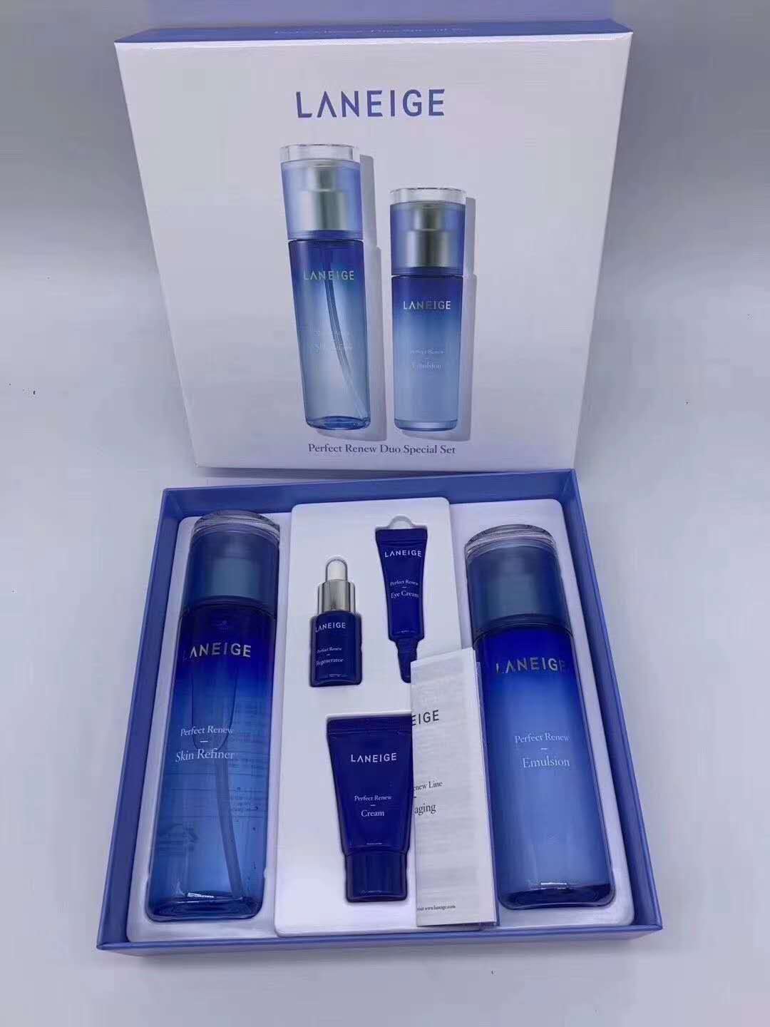 LANEIGE Hemagglutination Newborn to Beauty Revitalizing Lotion Set Box Firming Beauty