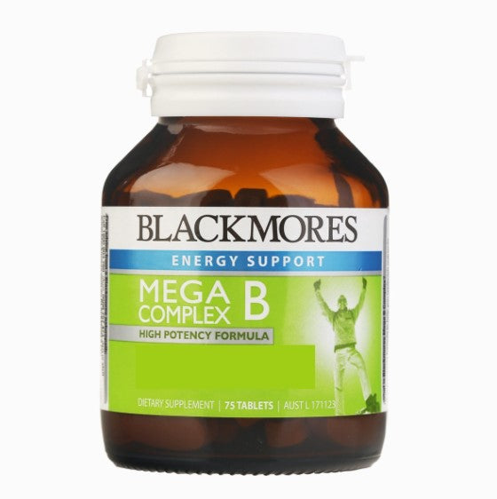 BLACKMORES Multi-Vitamin B Complex 75 Capsules Relieve Stress Replenish Energy Effectively Relieve Emotional Problems Caused by Work Pressure