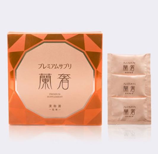 Lanshe 30 packs/box Regulates endocrine disorders, relieves menopausal syndrome, solves insomnia, improves acidic constitution, detoxifies, nourishes skin and resists oxidation