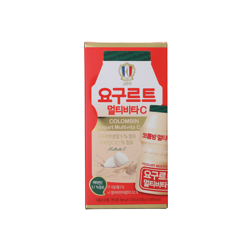 Korean Yogurt Multivitamin C Tablets (Yogurt) 500G (**The best before date is 12/2020**)