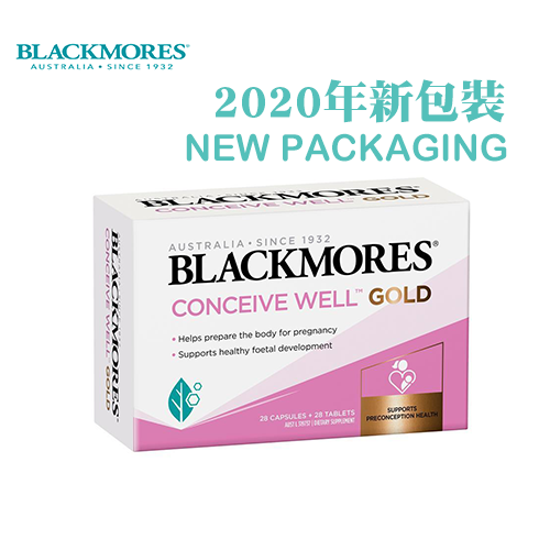 Blackmores Conceive Well GOLD Pregnancy Gold Nutrients (28Tables + 28 Capsules)