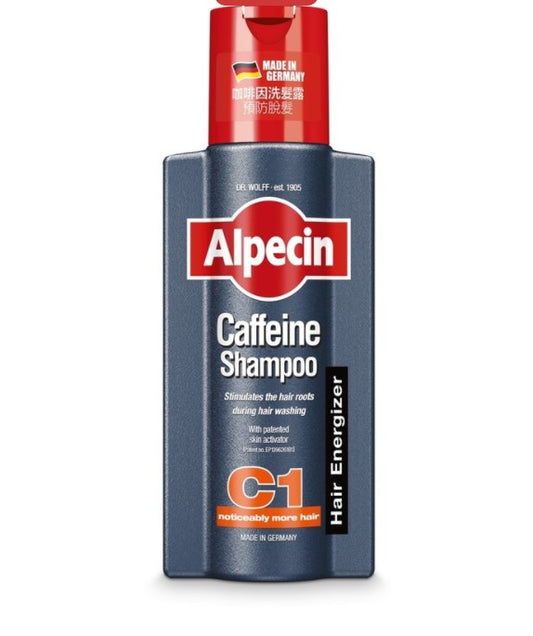 Alpecin C1 Caffeine Shampoo - Anti Hair Loss Activates Hair Growth 250ml